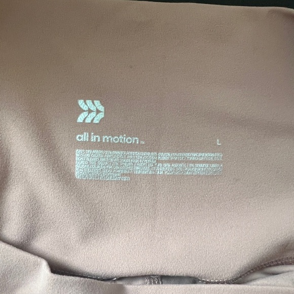 All in Motion Pink Leggings High-Waisted Stretch - Picture 2 of 2